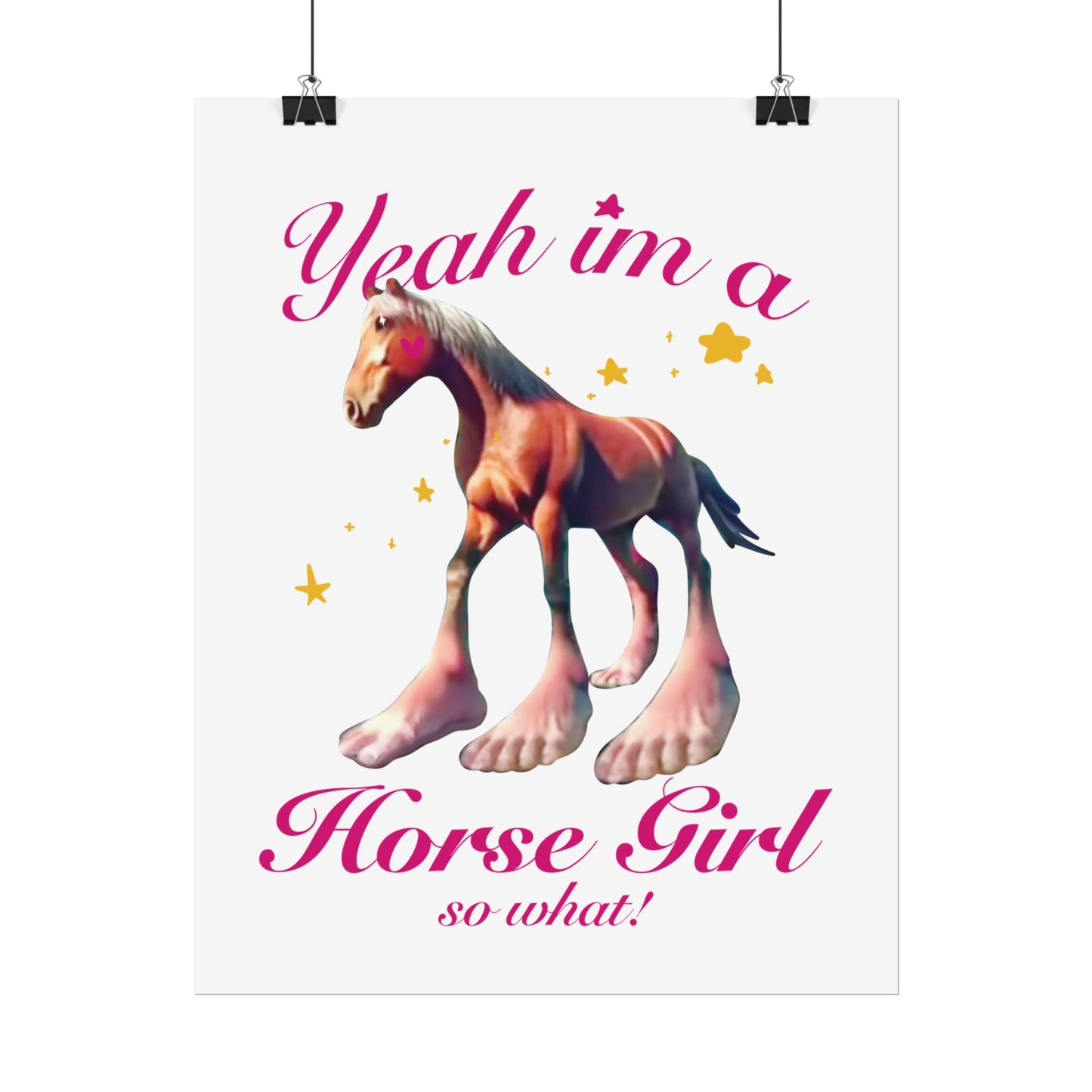 Horse Girl Poster