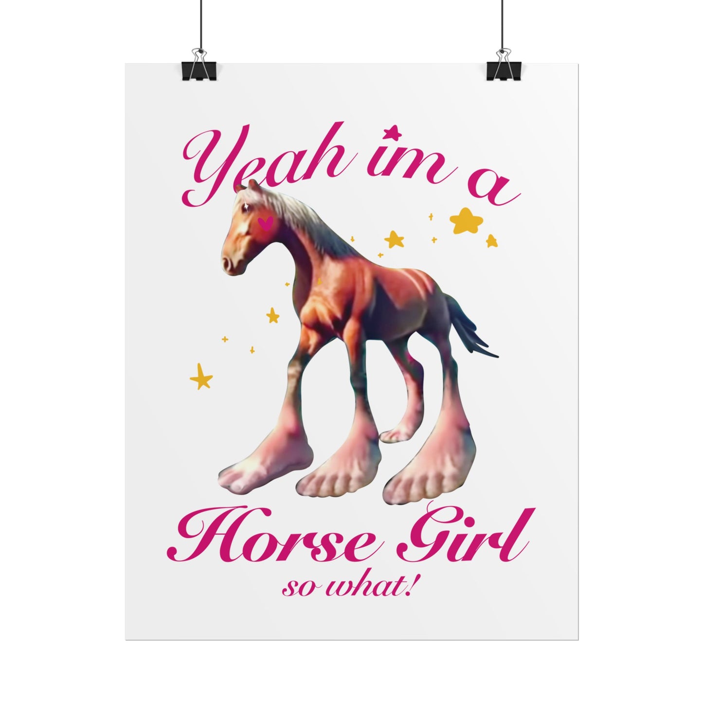 Horse Girl Poster