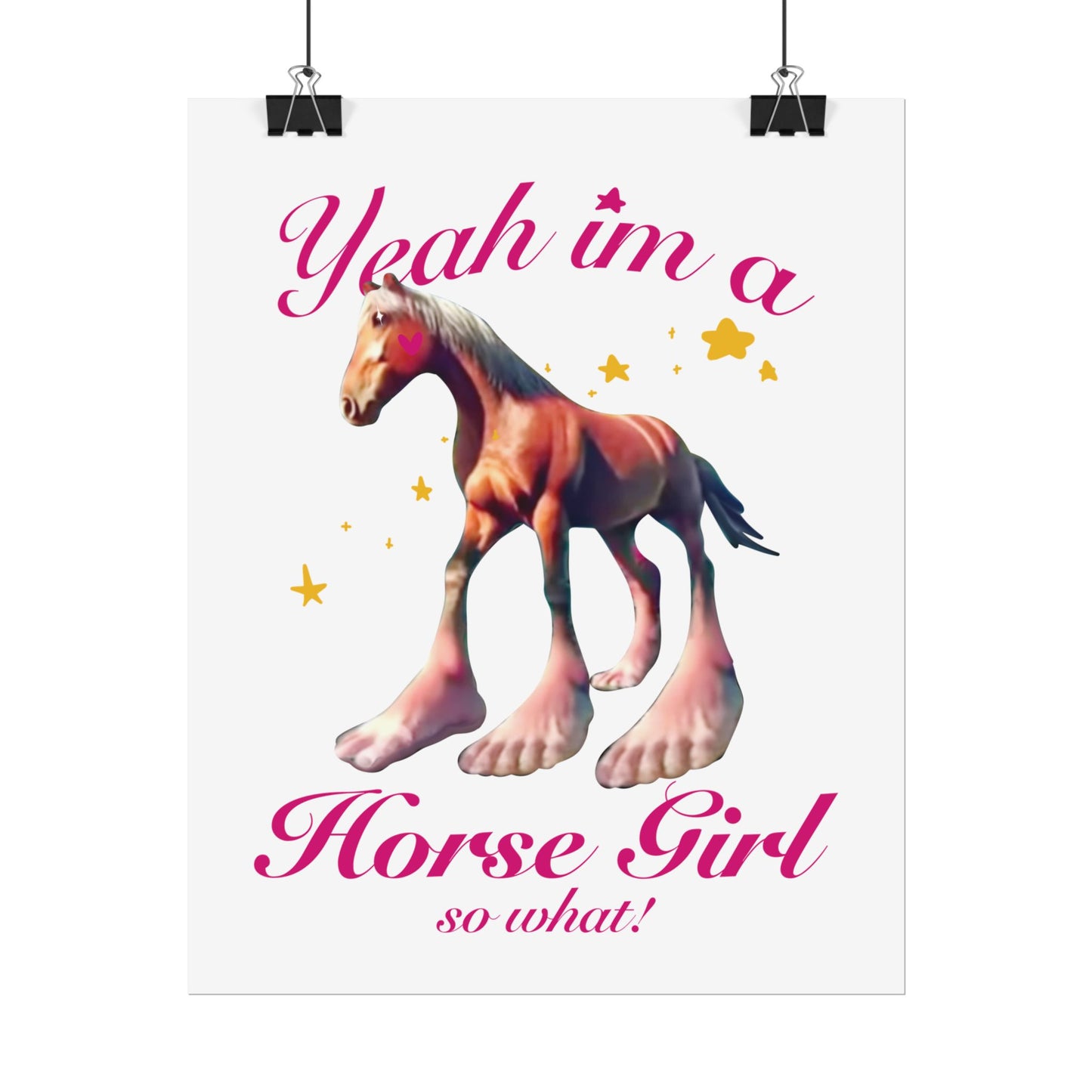 Horse Girl Poster