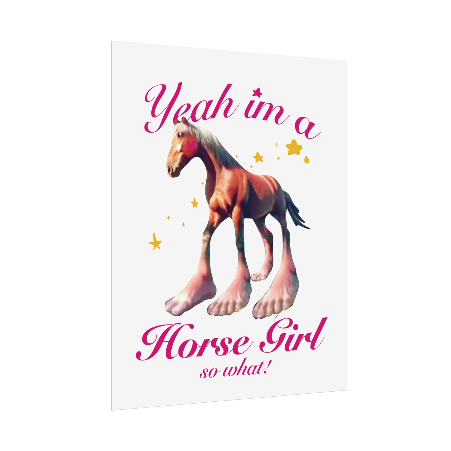 Horse Girl Poster