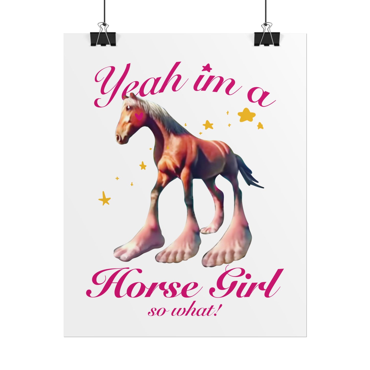 Horse Girl Poster