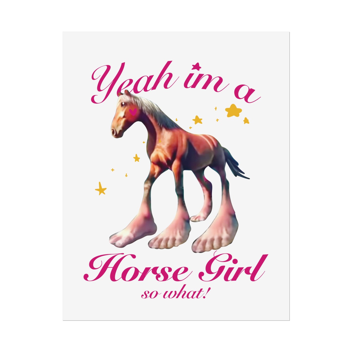 Horse Girl Poster