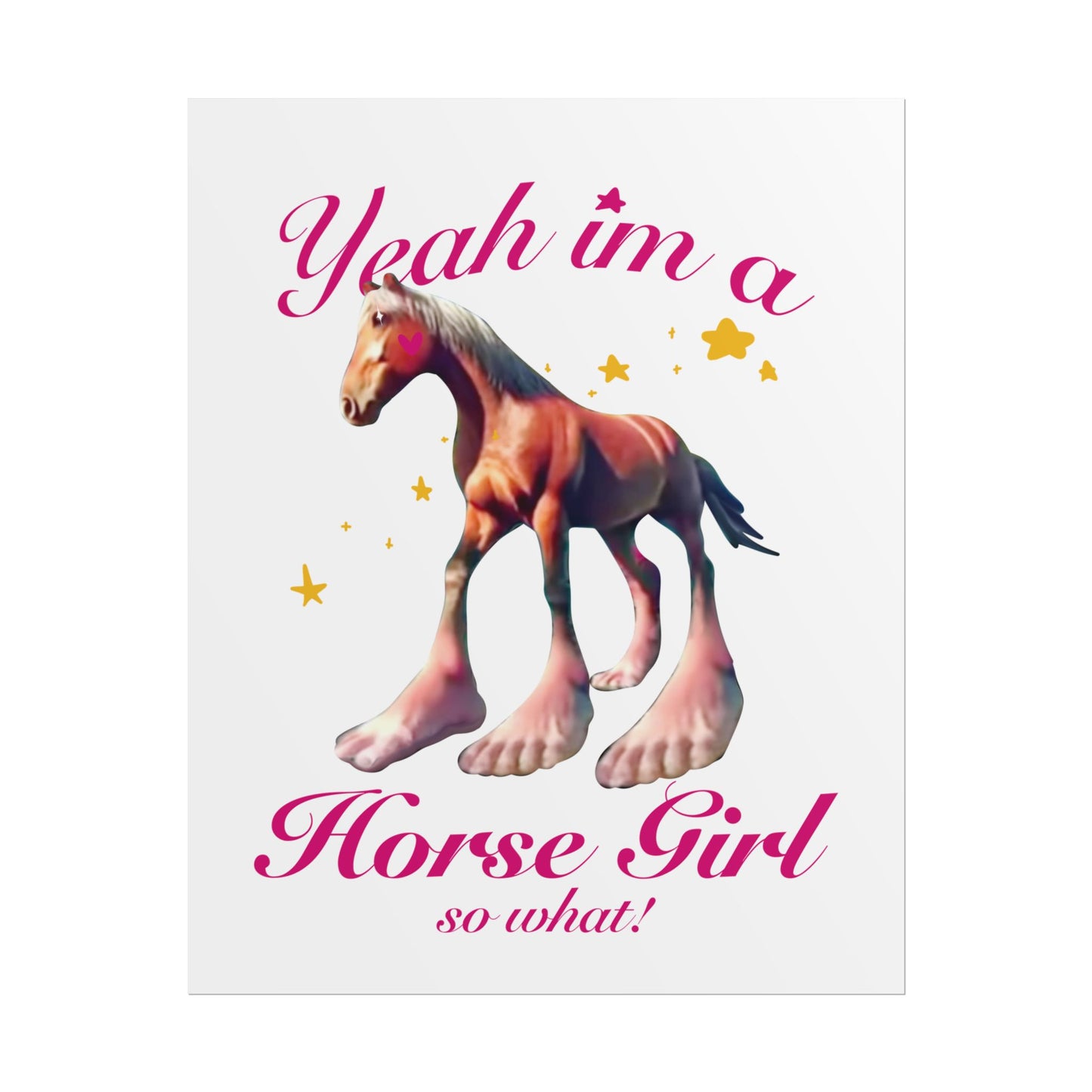 Horse Girl Poster