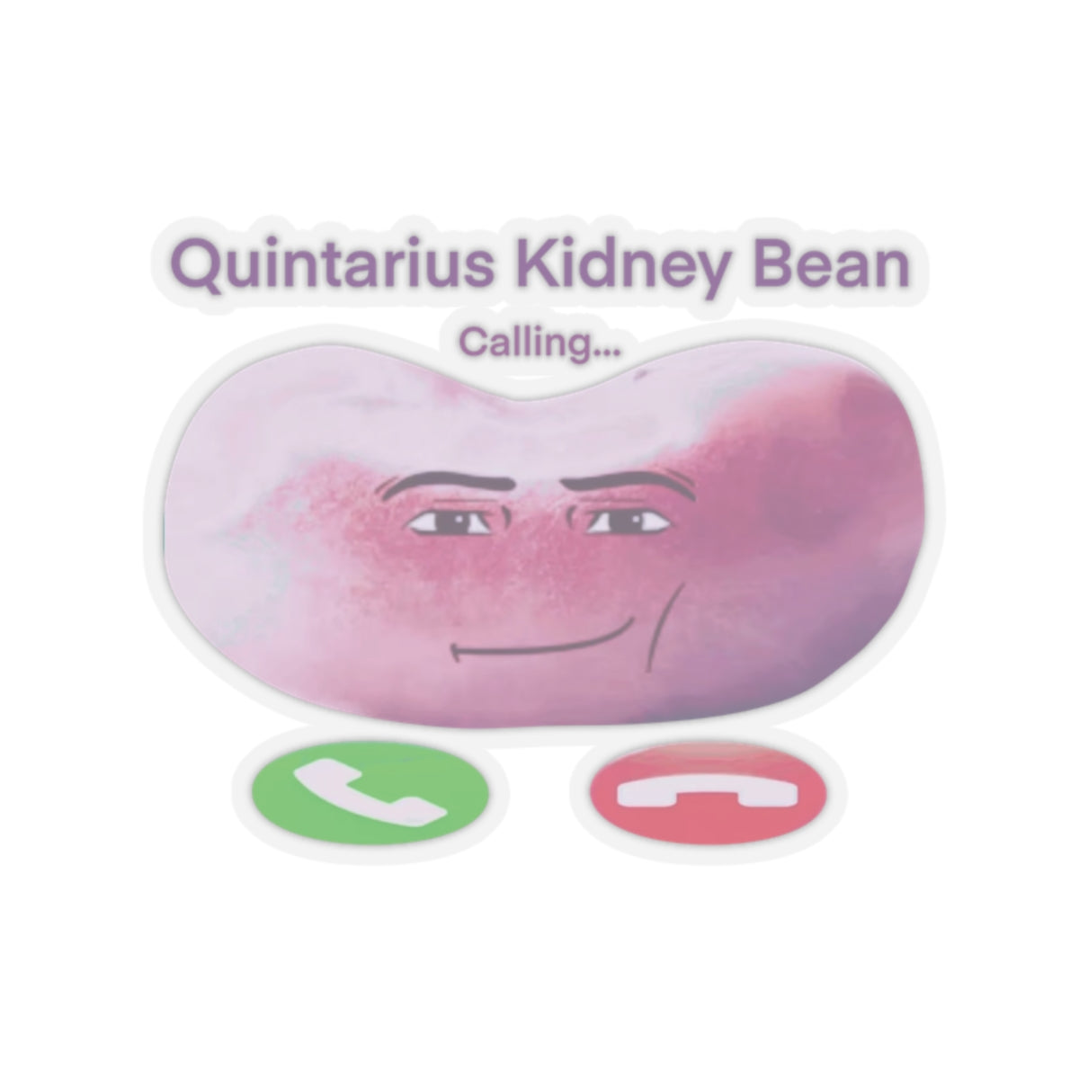 Quintarius Kidney Bean Sticker