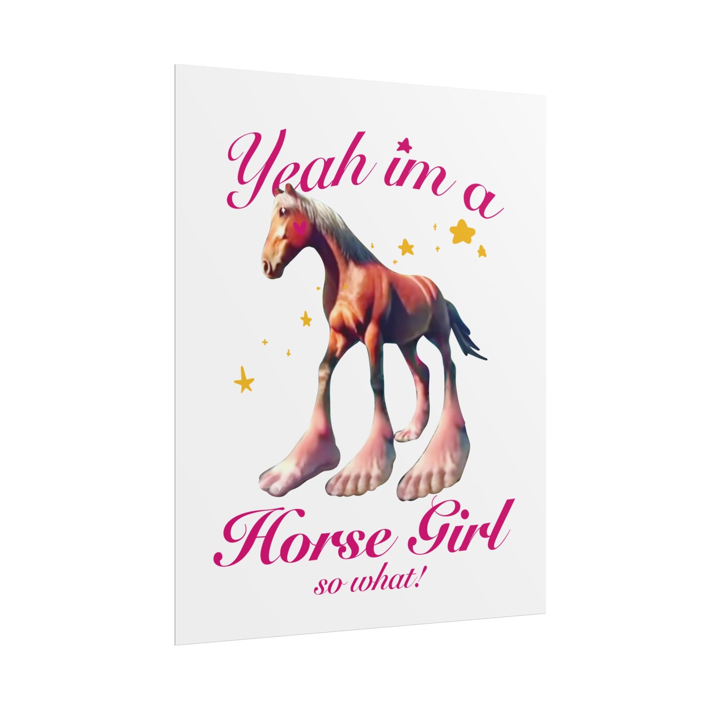 Horse Girl Poster