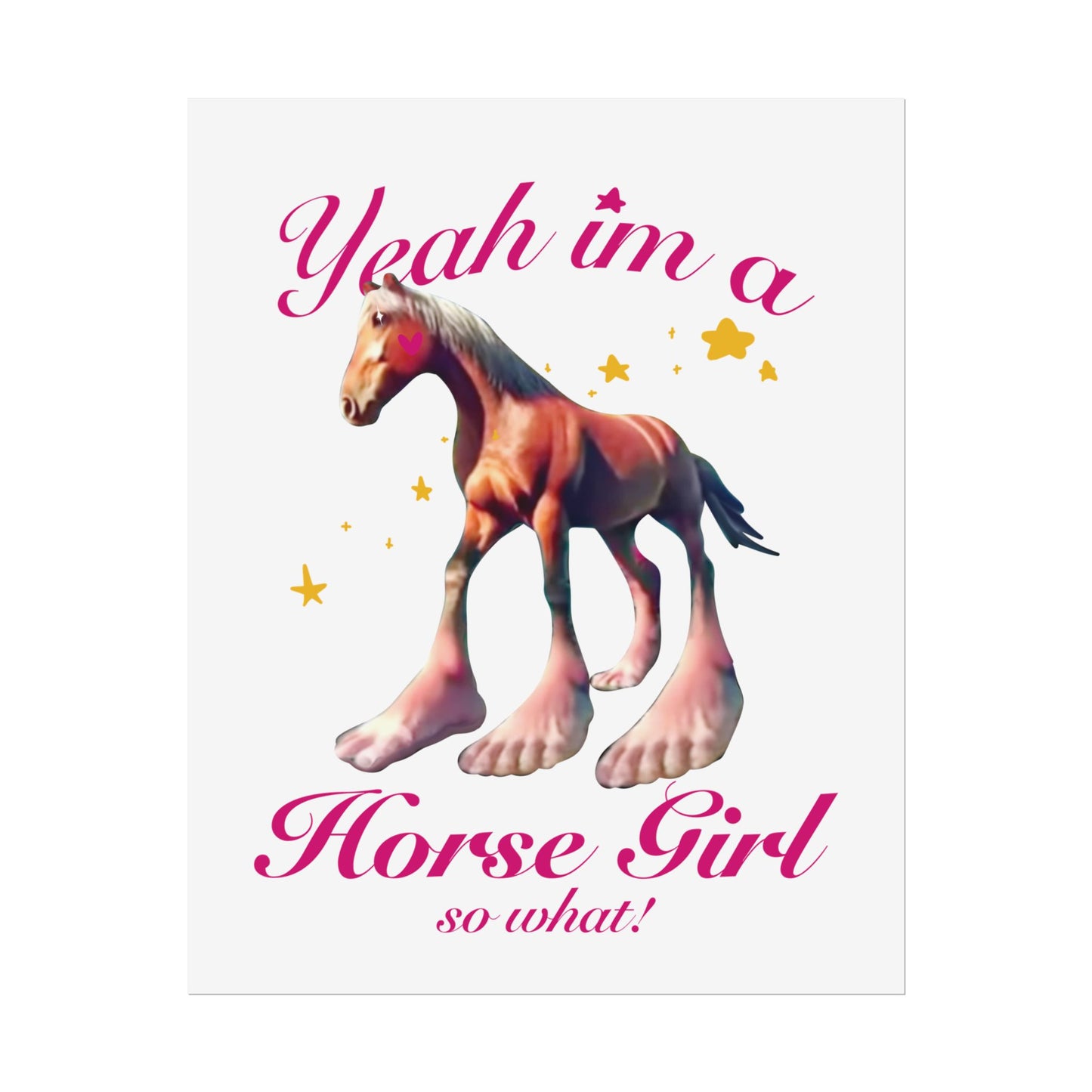 Horse Girl Poster