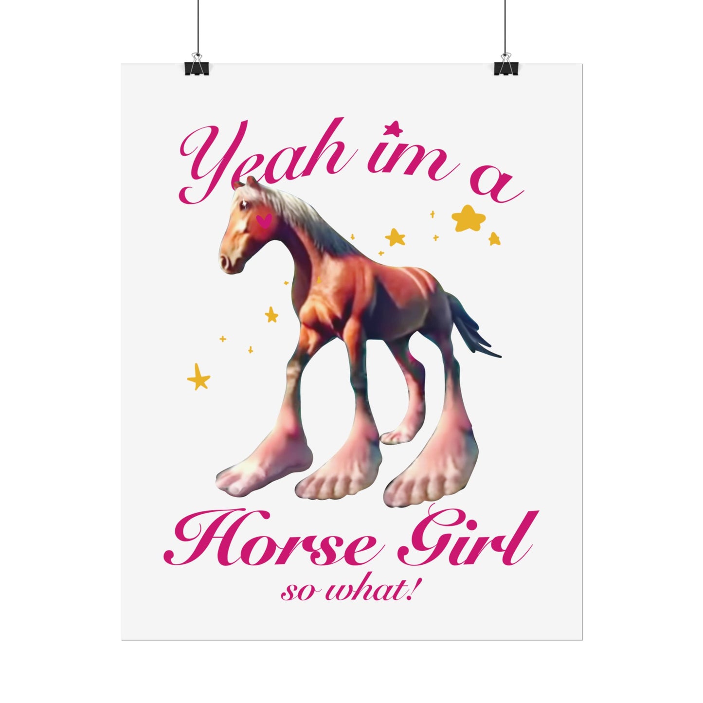 Horse Girl Poster