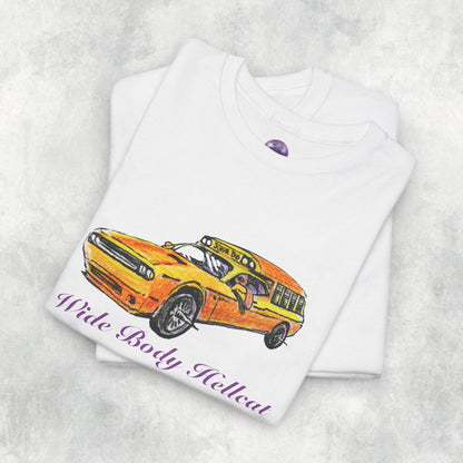 Wide Body Hellcat Look Like a Schoolbus